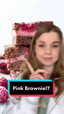 Die ersten PINK Brownies!😍Soll ich sie probieren? Rezept war zu lang deshalb hier 😂👉🏻 [Insta: Lea] #foryou #pinkdrink