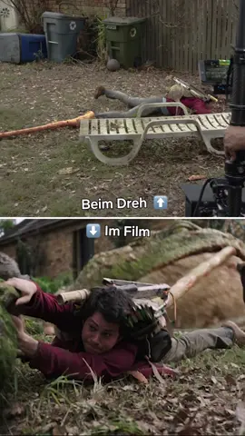Traum-Beruf: Monster basteln ✂️🤤 #loveandmonsters #hinterdenkulissen #filmset #interessant #netflixde