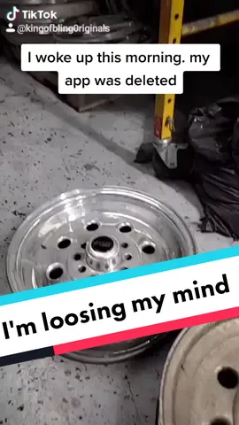 IM LOOSING MY MIND! #TikTokGGT #aluminumpolishing #metalpolishing #blingsquad #dontfuckingtouchit #loosingmymind