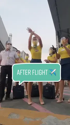 After flight.. ✈️ Cute ni Captain at kalipad ko. 😜 Di ko na natapos dumating na ung shuttle 😅  #fyp