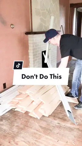 That's not good. #renovation #tiktokfail #fail #firsthome #fixerupper #framing #construction #newhouse #demolition #plumbing #fyp #houseflip #diyhome