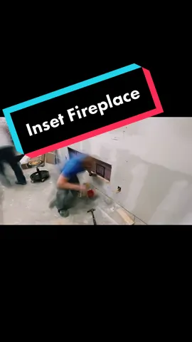 Inset Fireplace Test Fit #amazonfinds #fireplace #homediy #LearnOnTikTok