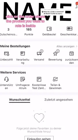 Reply to @tuana.guee hope this helped! Oh btw if you rate things you will get „shein punkte“ (idk how to say that in english lol) #fyyy?