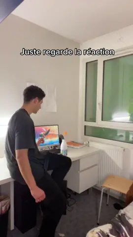 Ma réaction est incontrôlé ￼😂 la vérité, c’était incroyable ce LIVE #milkpongchallenge #drole #mdr