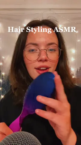 Y’all’s hair is a lil cronchy #asmr #hairasmr #hairbrushing #MakeMomEpic #meditation
