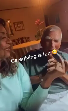 Who says being a #caregiver isn’t fun? 🥴 #fyp #caregiving #Latina #elderly #foryourpage #Geriatric #singing #harmonizing #wtf #whatjusthappened #sing