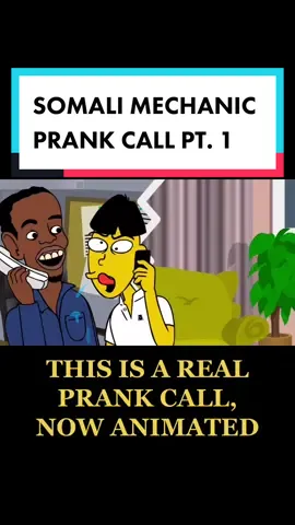 Why is he so polite🤣 #prankcall #mechanicalproblems #somalitiktok #viral #ownagepranks #ownageapps