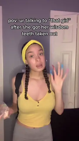 pov: ur talking to “that girl” (jazzy) after she got her wisdom teeth taken out #pov #jazzy #thatgirl #kaylinpov