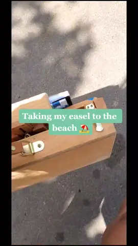 Took my easel to the beach ⛱ 🎨 #pleinair  #art #artistsoftiktok #hawaii #maui #artist #gouache #paint