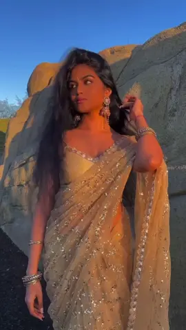 Gracing the SAHASRĀ sequin saree by @devathabysai  🤍✨#fyp #telugu #southindian #bollywood #desi #hindi #tamil #kannada #indian #browngirl