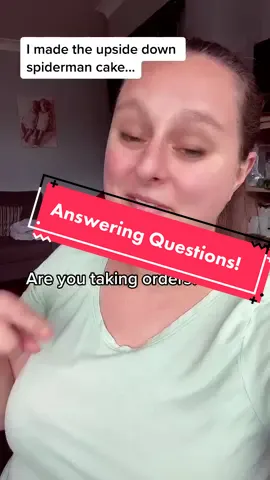 Answering all your questions! Only taking orders for PR cakes, sorry! #cakeanything