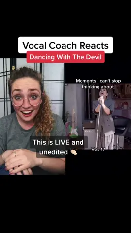 #duet with @jakevscake I’ll never get over her voice/ vocal technique 👌🏼👏🏻 #demilovato #belting #mixing #vocalcoachreacts #dancingwiththedevil #fy