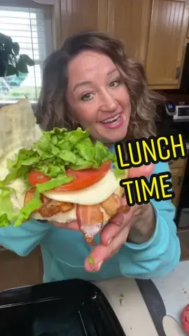 Lunch Time #lunchtime #blt #frenchbread #Vlog #sahm #georgeforemangrill