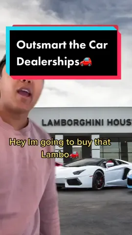 Do this to outsmart car dealerships 🚗#negotiation #sales #cardealership #LearnOnTikTok