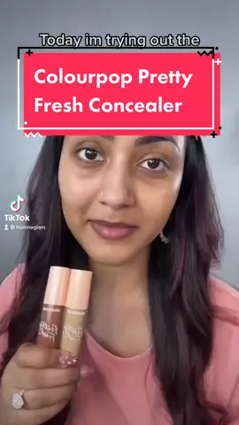 What is your favorite concealer? #fyp #browngirlmakeup #tiktokmakeup #makeupartist #MAKEYOURMOVE #desigirl #colourpopcosmetics