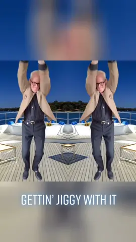 Gettin jiggy with it! #dancingmichael #oldschooljam #rapdaddy #silverfox #butterflyhugs #dancingmichael