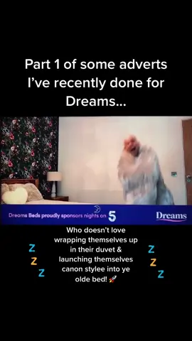 #dreams #dreamsbeds #bed #beds #nighttime #night #sleep #sleepy #zzz #bedtime #duvet #funny #fun  #yawn #tv #advert #ad #actor