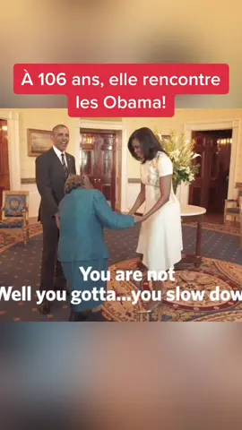 📺 Source: The Obama White House (YouTube) #obama #106 #years #old #age #femme #president #usa #barackobama #michelleobama #maisonblanche #whitehouse