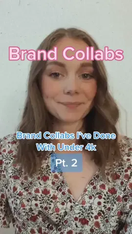 More brand collabs I’ve done - ALL WITH UNDER 4K FOLLOWERS! #brandcollabs #microinfluencer #microinfluencertips