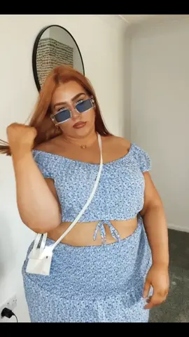 @shein_official doing bits with the cutest plus size co-ord 🦋🌼🦋🌼 #plussize #plussizeshein #fyp #sheinuk #sheinplus #sheincurve