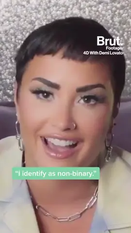 Demi Lovato has come out as non-binary and has changed their pronouns to they/them. @ddlovato #demilovato #lgbtq #nonbinary