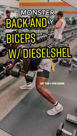 Y’all said pull day?💪🏾 tap in #pullday #howto #musclebuild #foryoupage #fypシ #4u @dieselshel FOLLOW MY BOY #collaboration