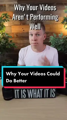 There’s a reason why your videos aren’t doing as well as you’d like #growthontiktok #growingontiktok #tiktokhelp #tiktokteacher #growthtok