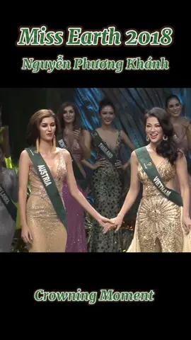Phương Khánh Crowning moment, Miss Earth 2018 from vietnam 🇻🇳 #missearth #pageant #phuongkhanh #vietnam #missearth2018 #crowning #womanoftheearth