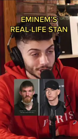 Eminem’s real-life STAN 😱 #eminem #eminemstan #marshallmathers #slimshady #mathers #homeinvasion #fyp #podcast #nfrpodcast