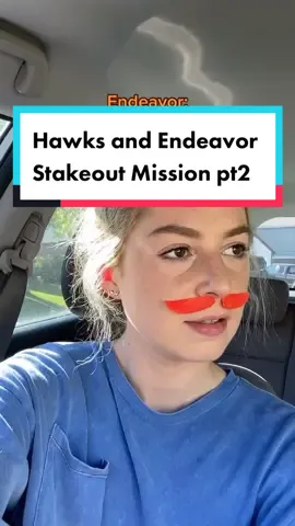 Hawks and Endeavor stakeout mission (part 2) #anime #fyp #mha #bnha #endeavor #myheroacademia  #animecomedy #fypシ