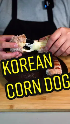 Korean Corn Dogs, detailed measurements on my YouTube if you’d like. #CookingTikTok #LearnOnTikTok #Tiktokpartner #Homemade
