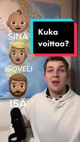Kuka mahtaa voittaa?