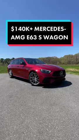 The AMG E63 S Wagon can get really pricey! #mercedes #supercar #cartok #tiktokcars #carsoftiktok #cars #newcars #fyp