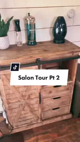 My work area #salon #sheshed #hairstylist #hair #DIY #boho #western #rustic #whatitslike #selftaught