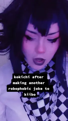 hello fellow kiibouma shippers #kiibouma # kiibo #kokichi #kokichioumacosplay #kokichiouma #danganronpa #danganronpacosplay #drv3
