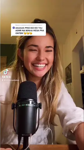 Reply to @isabelamiradeoliveira  HAHAHA satisfatório demais socorro 😂❤️ #fyp #foryoupage #tiktokbrasil #satisfatório #asmr #shure #brasil