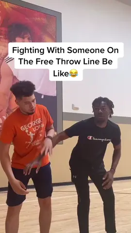 And you always tired too 😭 @mikejoinerr #basketball #freethrow #fyp