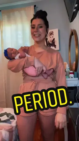 PERIOD. #HoldMyMilk #InTheHeightsChallenge #periodpoohh #yallseeher #newborn #babygirl
