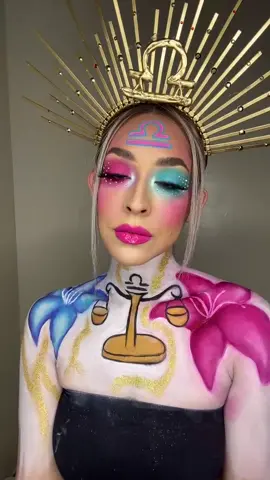 Libra ♎️💕💙 #mua #libra #libramakeup #fyp #makeupartist #share #foryoupage #FriendsReunion #makeuptransformation #libra♎️ #makeup