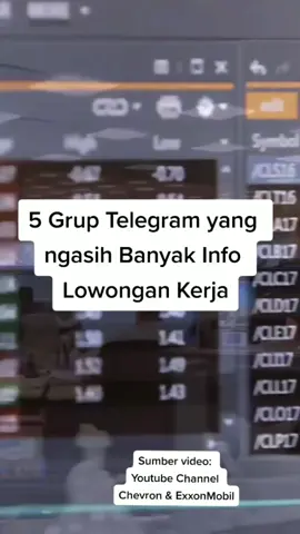5 Grup Telegram yang ngasih banyak info #lowongankerja untuk #jobseeker #fyp #samasamabelajar