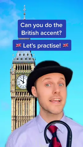 Let's practise the British accent (RP) Duet this video and repeat after me! #AccentChallenge #EnglishTeacher #ingles #LearningEnglish