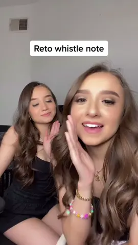 Estaba muy nerviosa🤣 #whistenotechallenge #whistlenote #challenge #lasmarias
