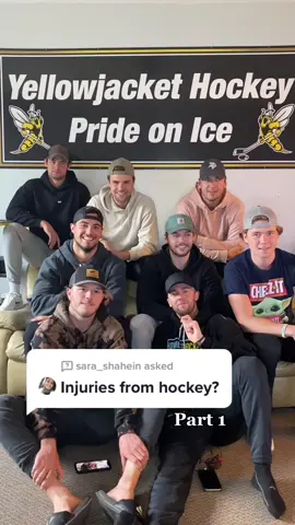 Answer to @sara_shahein Our Hockey injury stories pt.1 #thehockeyguys #hockeyinjury
