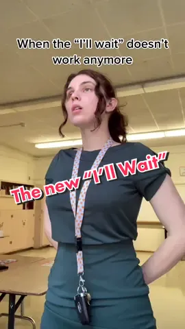 Sometimes you gotta do it to em 😐☹️ (inspo @miserableweeb ) #teacher #fyp #illwait