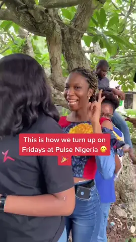 Just because it’s Friday!! 🎉 🎉 #TGIF #Pulsenigeria #Fridayfun #officetiktoks #foryoupage #suya #chickenandchips
