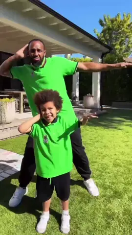 Maddox and I challenge you to show us your #DadMoves #PsychoBunny #ad