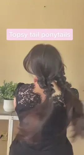 #stepintolove #hairstyleideasforyou #simplehairdo #fasthairstyles #hairinspohair #topsytailbraid