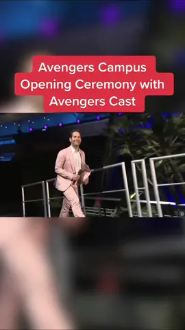 Avengers Campus Opening Ceremony with Avengers Cast #marvel #fyp #interview #mcu #avengers #avengerscampus #disneyland #paulrudd