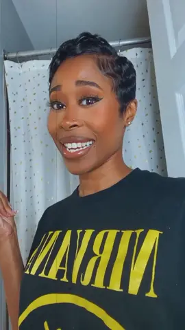 I did it 🥰 #haircut #ididit #shorthairstyles #justvibing #foryoupage #BlackMusic #intothethickofit