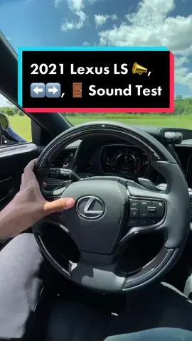 Lexus LS Horn, Indicator, Door Sound Test! #lexus #justvibing #carsoftiktok #tiktokcars #cars #newcars #fyp